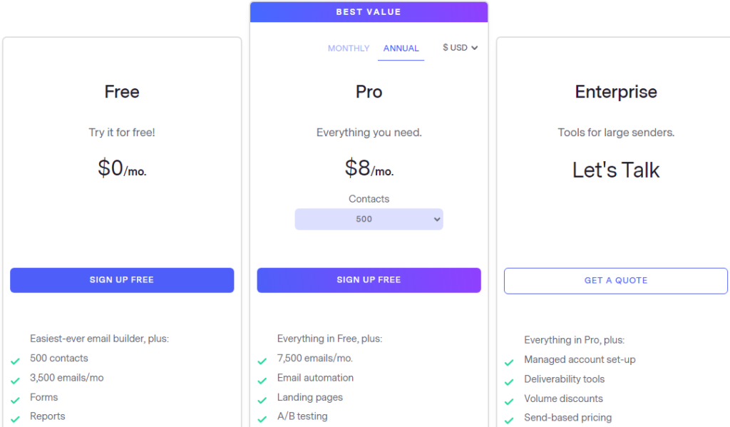 benchmark pricing